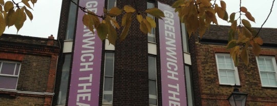 Greenwich Theatre is one of London Art/Film/Culture/Music (Three).