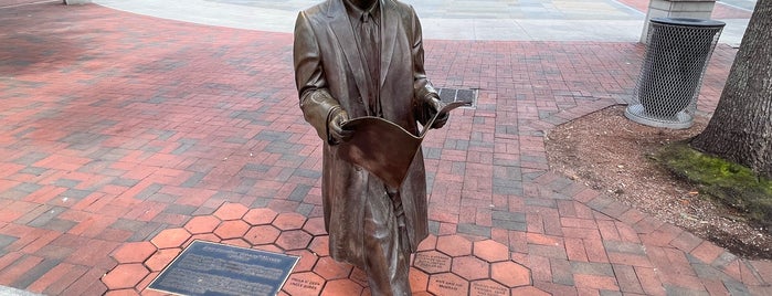 Johnny Mercer Statue is one of Savannah, GA.