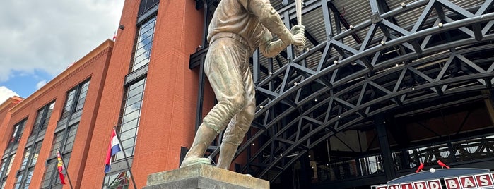 Stan Musial Statue at Busch Stadium is one of Been there.