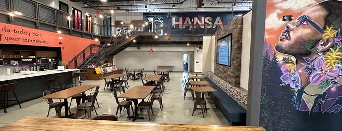 HANSA Workspace is one of Andrew : понравившиеся места.