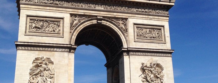 Arc de Triomphe de l'Étoile is one of CDMX_Paris_Eli&Gina_I.