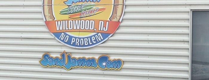 Sand Jamm Surf Shop is one of South Jersey Shore.