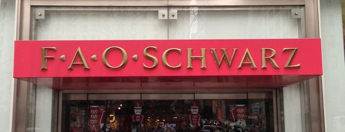 FAO Schwarz is one of New York.