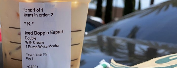Starbucks is one of California.