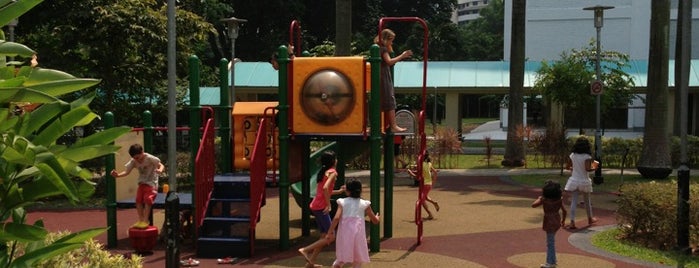 Playground is one of Monkey Bars Badge.