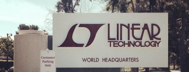 Linear Technology is one of Tim'in Beğendiği Mekanlar.