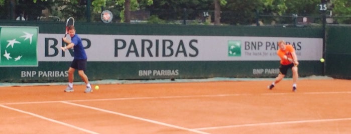 Court n°15 is one of French Open / Roland Garros.