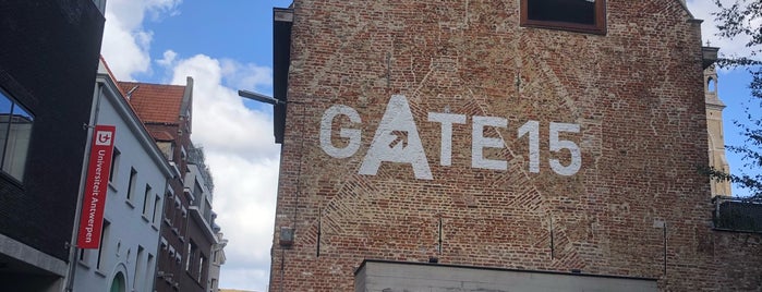 GATE15 is one of Antwerp Student Spots.
