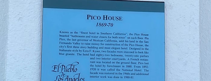Pico House is one of Haunted?.