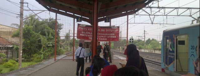 Stasiun Depok Lama is one of Train Station Bogor Tanah Abang Jakarta.