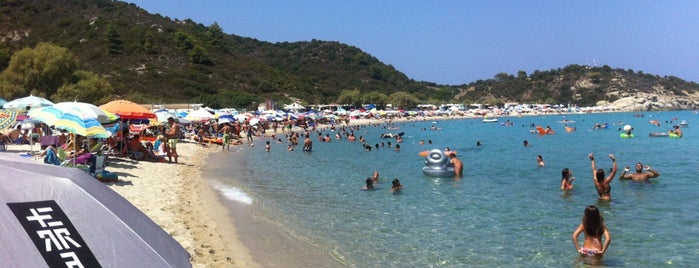 Armenistis Camping & Bungalows is one of Sithonia's beaches.