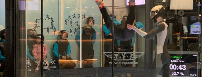 Airspace Indoor Skydiving is one of Bruxelle.