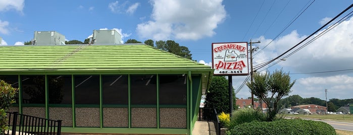 Chesapeake Pizza is one of Usual haunts.
