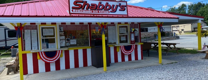 Shabby’s Ice Cream is one of Locais curtidos por Colleen.
