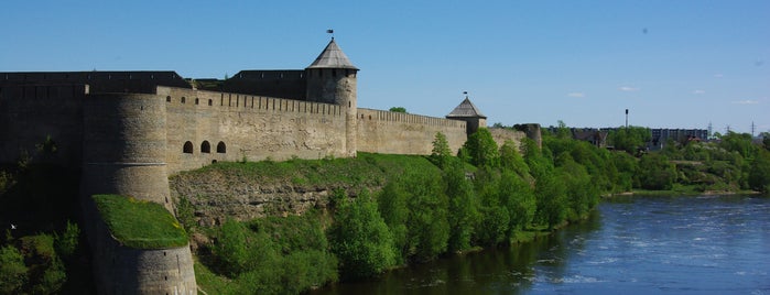 Ivangorod castle is one of Интересные места в Истории России.