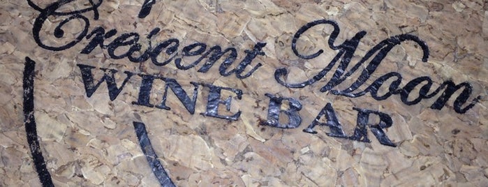 Crescent Moon Wine Bar is one of Bar.