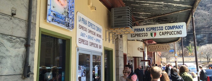 La Prima Espresso Company is one of Pittsburgh Independent Coffee Shops.