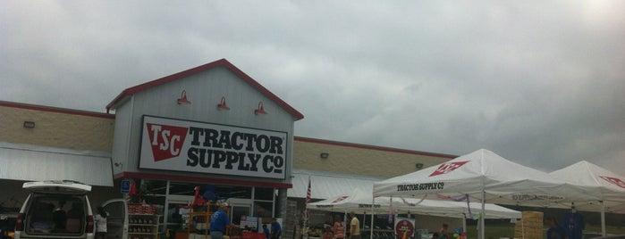 Tractor Supply Co. is one of Visited stores.