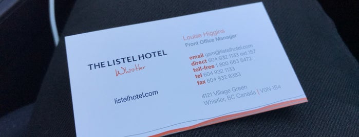 Best Western Listel Whistler Hotel is one of Vancouver favorites.