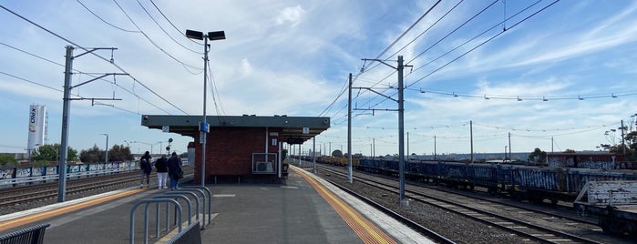 Tottenham Station is one of Melbourne Train Network.