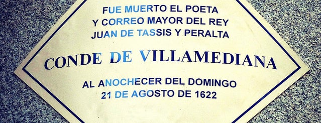 La conspiración contra el Conde de Villamediana is one of Crónica Negra.