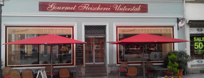 Gourmet Fleischerei Unterstab is one of สถานที่ที่ Timmy ถูกใจ.
