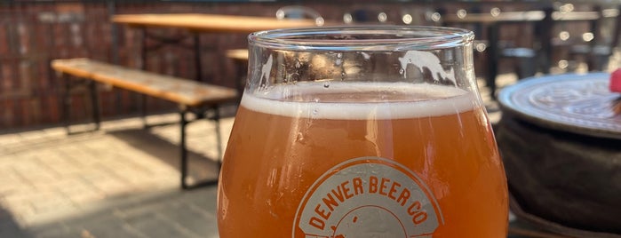 Denver Beer Company is one of Happy Hour.
