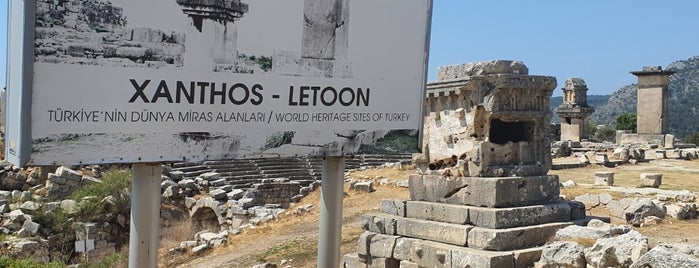 Ksanthos Antik Tiyatrosu is one of Kaş ve civarı antik-müze-gezilecek yer.