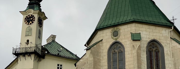 Kostol sv. Kataríny is one of Students' trip in Selmecbanya.