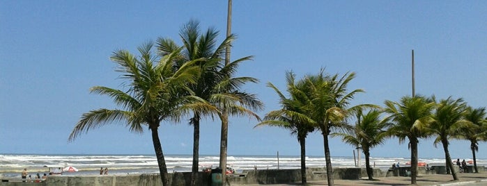 Praia de Mongaguá - SP is one of Bruna’s Liked Places.