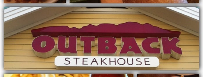 Outback Steakhouse is one of Lugares favoritos de Michael.