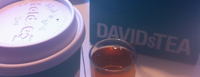 DAVIDsTEA is one of Sabrina’s Liked Places.