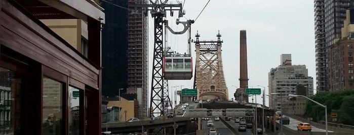 Roosevelt Island Tram (Manhattan Station) is one of NY NY.