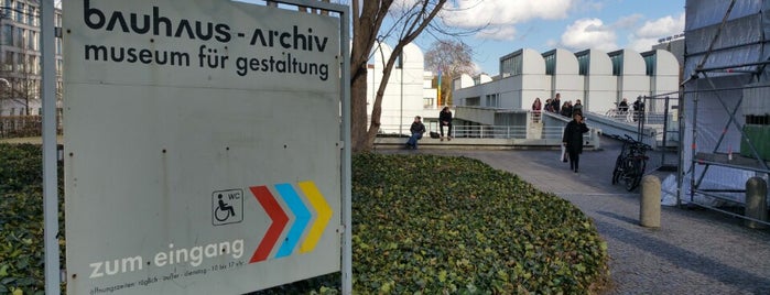 Bauhaus-Archiv is one of on duty'15.