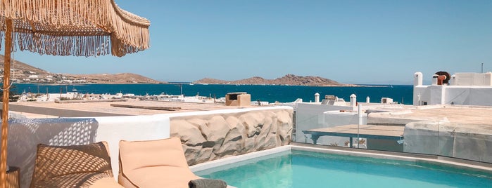 Bohemian Luxury Boutique Hotel is one of Paros.