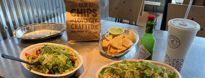 Chipotle Mexican Grill is one of FAST LUNCH.