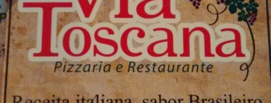 Pizzaria Via Toscana is one of Lugares para ir com a Amanda.