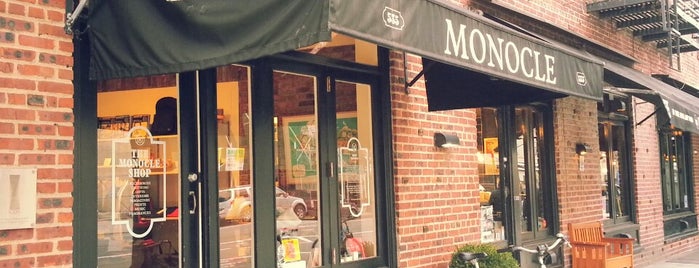 Monocle Shop is one of New York.