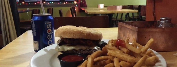 Avenue Grille & Pizzeria is one of The 9 Best Places for a Swiss Burger in Boston.