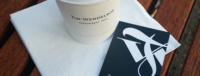 Tim Wendelboe is one of Best Coffee.