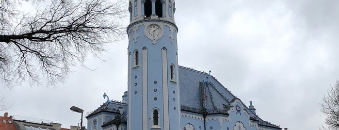 Kostol sv. Alžbety (Modrý kostolík) is one of Tempat yang Disukai SmS.