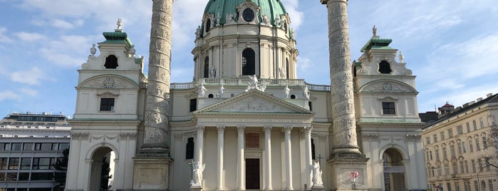 Karlskirche is one of SmS'ın Beğendiği Mekanlar.