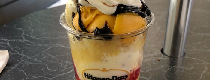 Häagen-Dazs is one of Just Desserts.