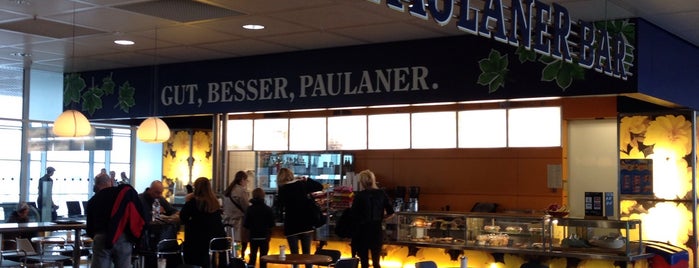 Paulaner Bar is one of Munich Airport by Lu C..