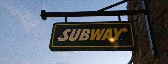 SUBWAY is one of Favorite places.