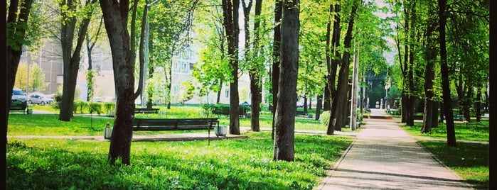 Сквер Сеножаны is one of Парки и скверы Минска (Parks and squares in Minsk).