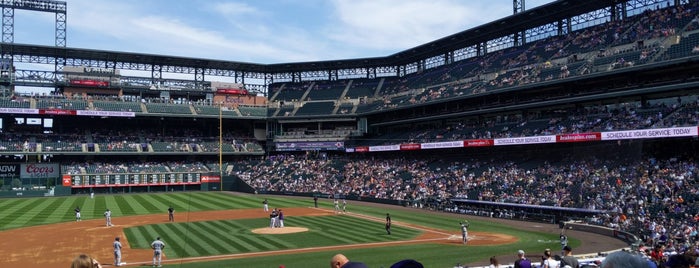 Color's Field Section 138 is one of The 13 Best Places for Baseball in Denver.