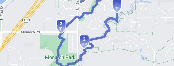 Niwot Loop is one of Trailheads.