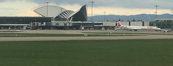 Aéroport Lyon-Saint Exupéry (LYS) is one of Locais curtidos por Brice.