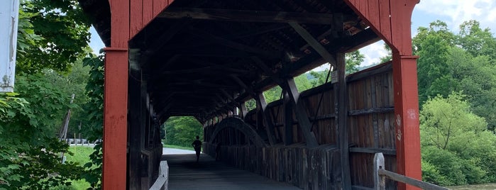Kings Covered Bridge is one of Historic Bridges and Tinnels.